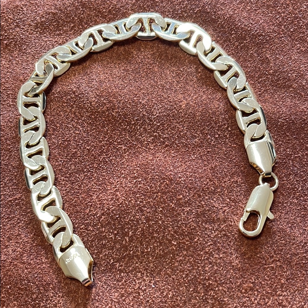 14kSP Gold Chain Bracelet